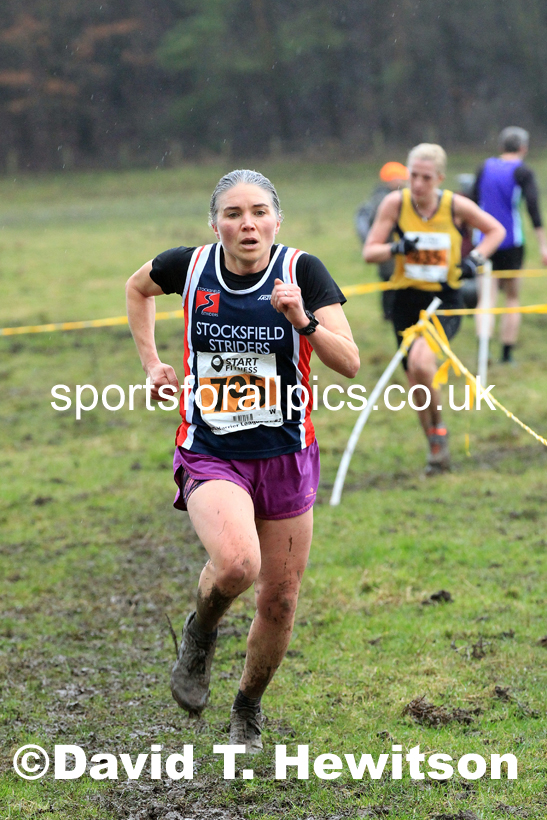 Senior womens 2022 North Eastern Harrier League, Thornley Farm, Peterlee, County Durham. Photo: David T. Hewitson/Sports for All Pics